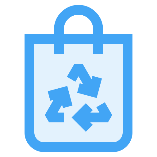 Shopping bag Generic Blue icon