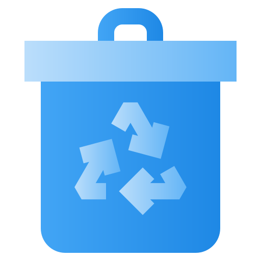 papelera de reciclaje icono gratis