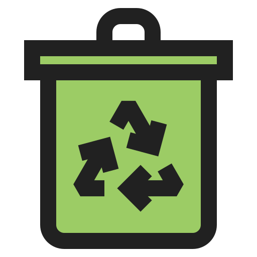 papelera de reciclaje icono gratis