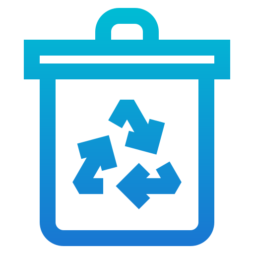 papelera de reciclaje icono gratis