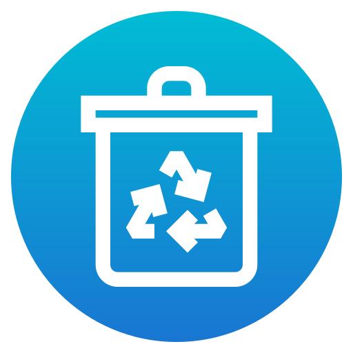 papelera de reciclaje icono gratis