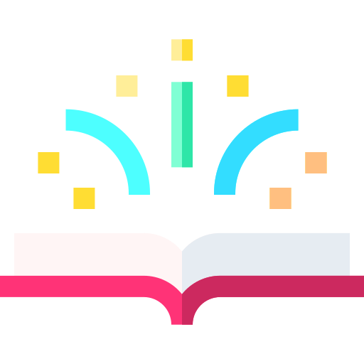 Open book icon Basic Straight Flat