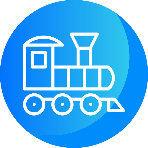 Train toy Generic Flat Gradient icon