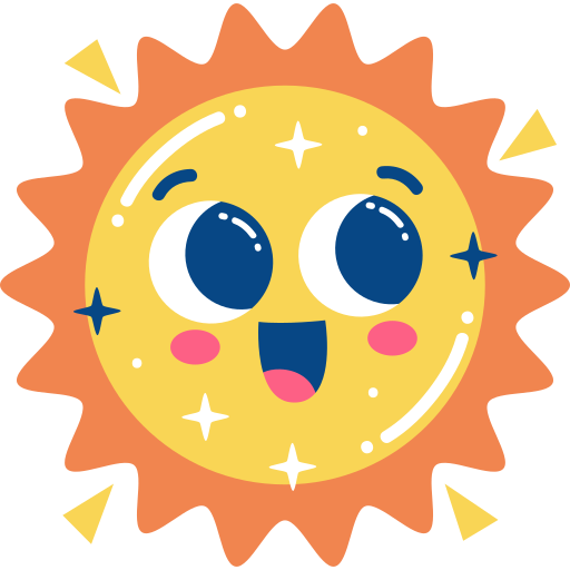 sonne kostenlos Sticker