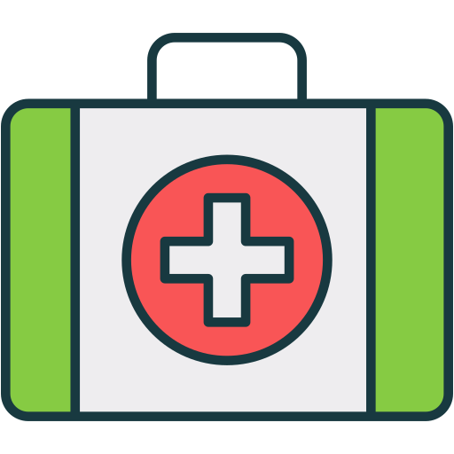 First aid kit Generic Outline Color icon