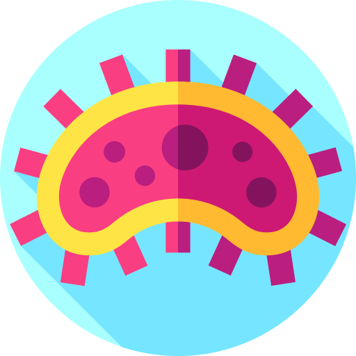 bacterias icono gratis