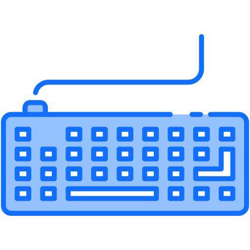 teclado electrónico icono gratis