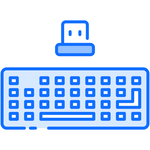 teclado inalambrico icono gratis