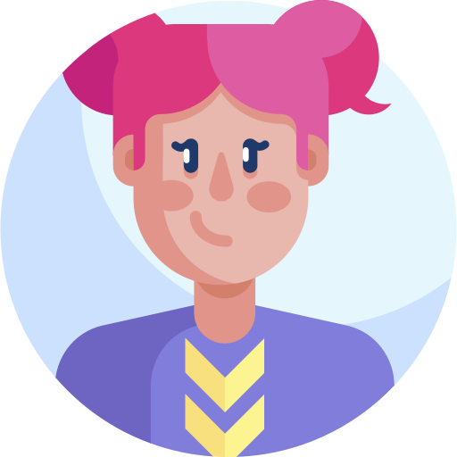 Girl Detailed Flat Circular Flat icon