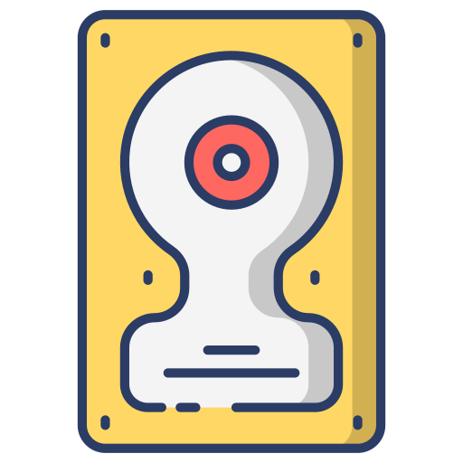 disco duro icono gratis