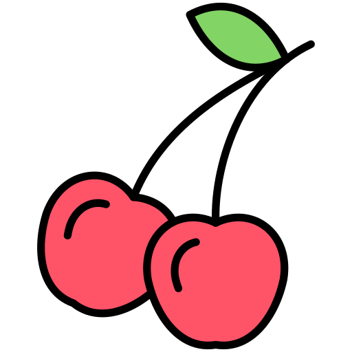 Cherry Generic Outline Color icon