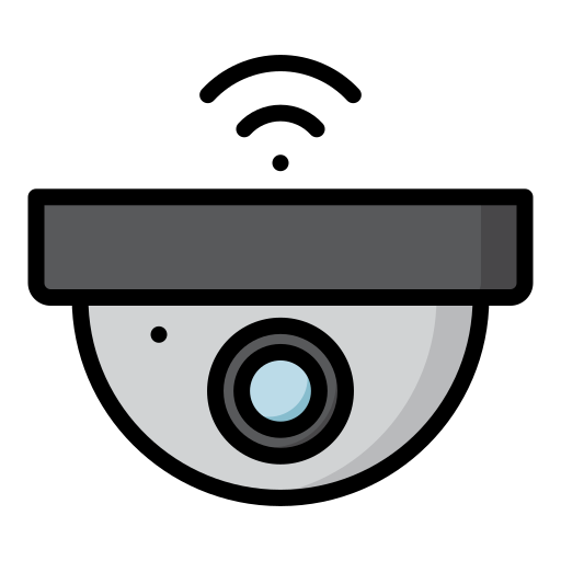 circuito cerrado de televisión icono gratis