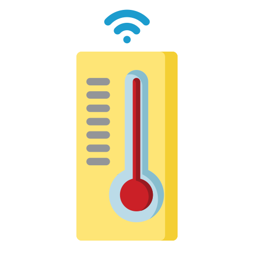 temperatura inteligente icono gratis