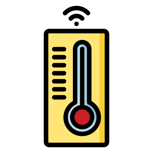 temperatura inteligente icono gratis