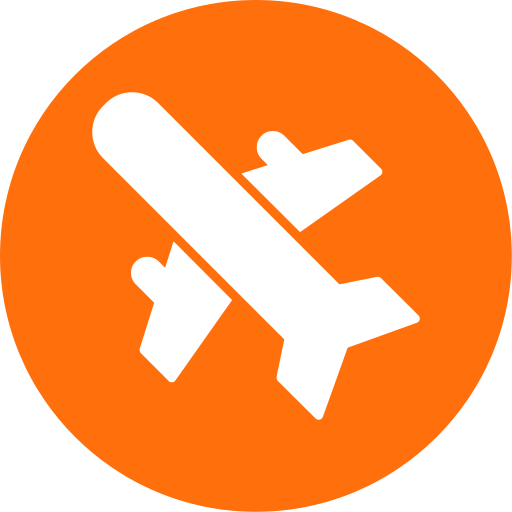 Airplane Generic Circular icon