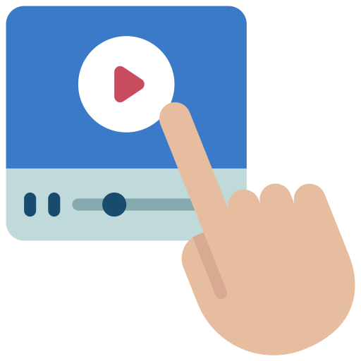 Press play button - Download free icons