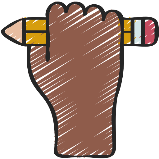 escritor icono gratis