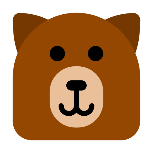 visage d'ours Icône gratuit visage d'ours Icône gratuit