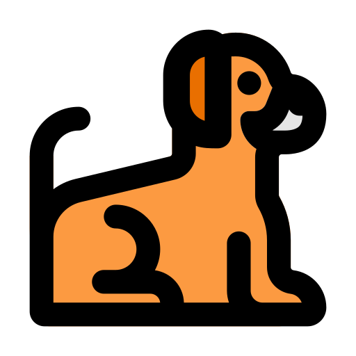 perro icono gratis