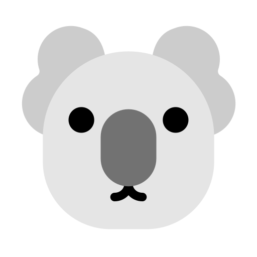 Koala Generic Flat icon