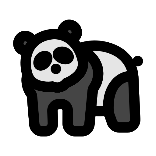 panda icono gratis