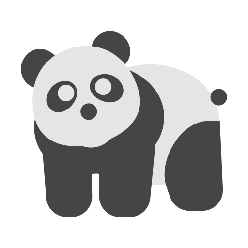 panda icono gratis