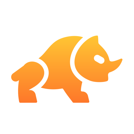 코뿔소 무료 아이콘