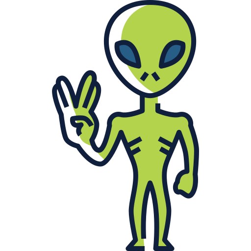 extraterrestre icono gratis