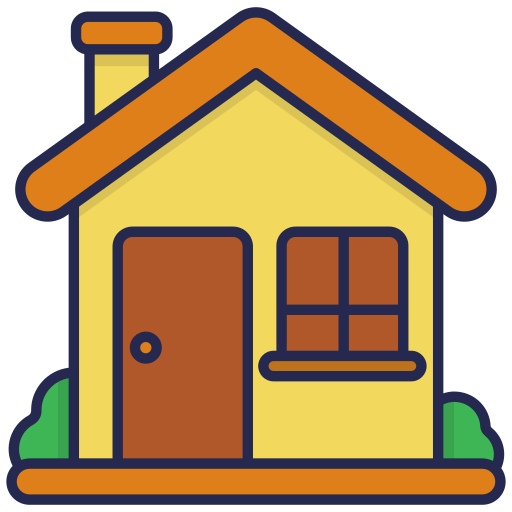 House Generic Outline Color icon