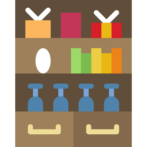 Книжная полка бесплатно иконка