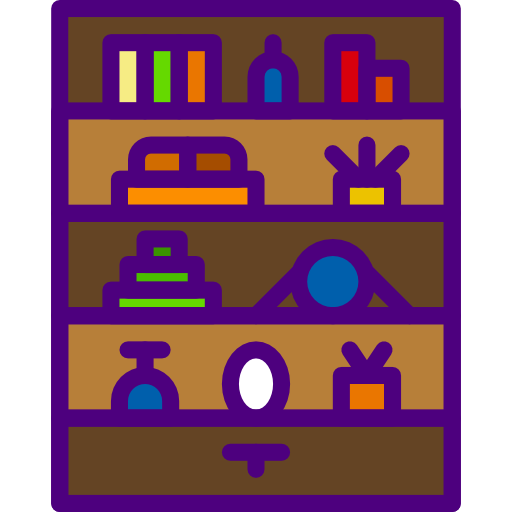 Книжная полка бесплатно иконка