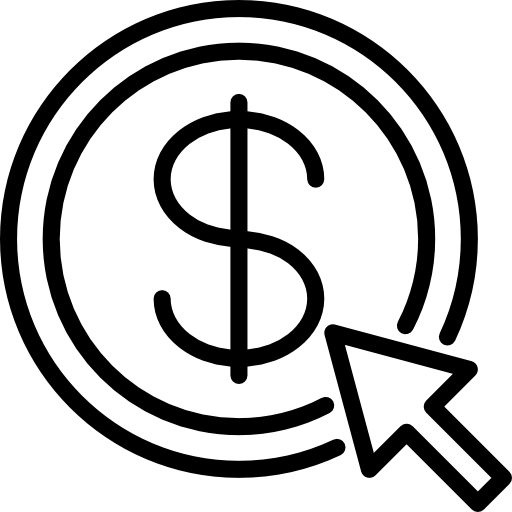dólar icono gratis