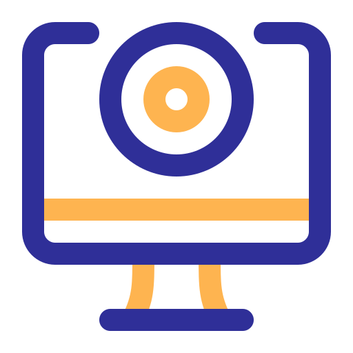 cámara web icono gratis