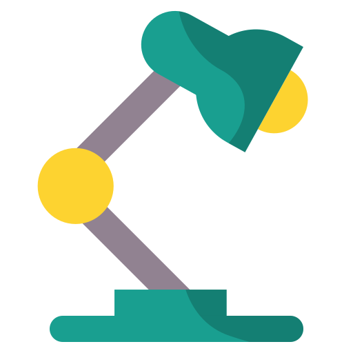 Desk lamp Generic Flat icon