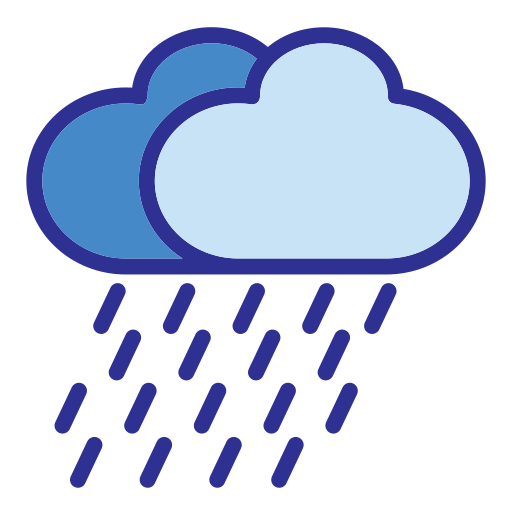 Rain Generic Blue icon