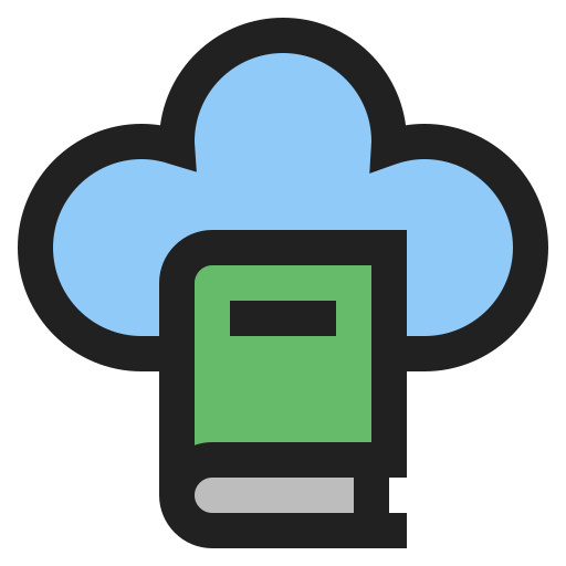 cloud-library-free-education-icons