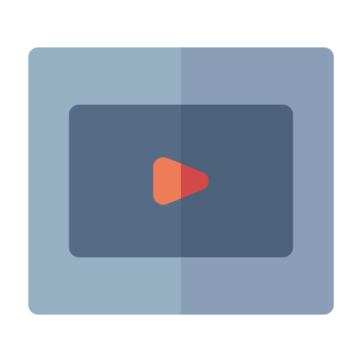 reproductor de video icono gratis