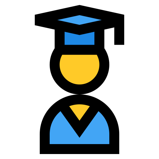 graduación icono gratis