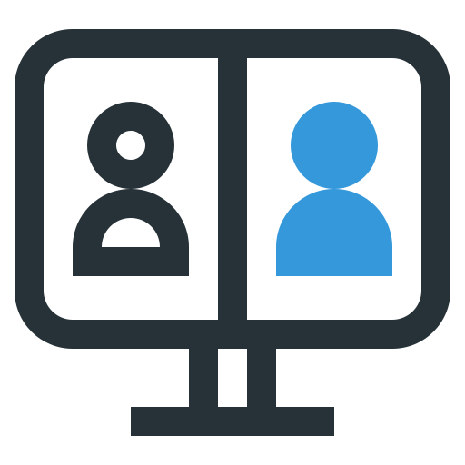 videollamada icono gratis