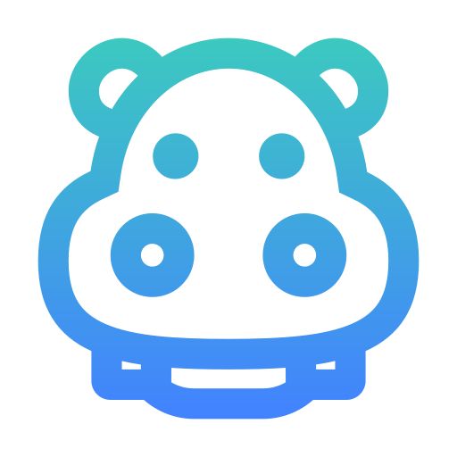 hipopótamo grátis ícone