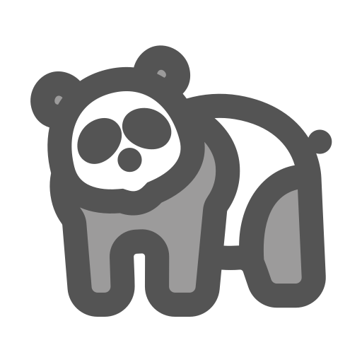 panda icono gratis