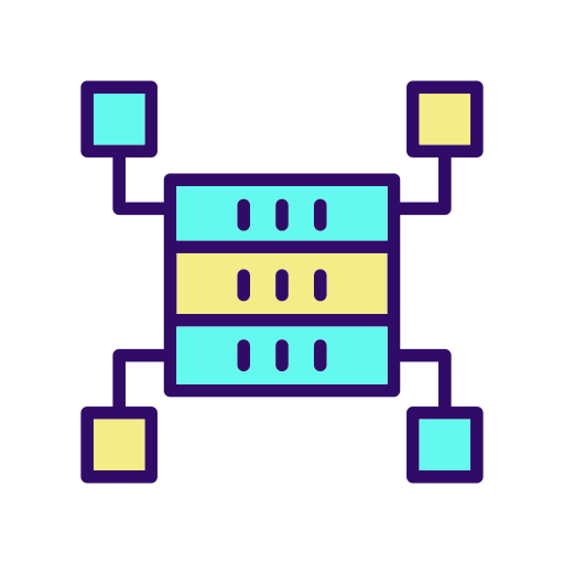 almacenamiento de datos icono gratis