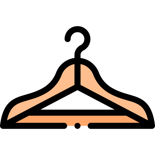 Hanger Detailed Rounded Lineal color icon