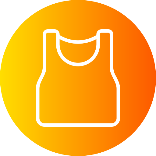 T shirt Generic Flat Gradient icon