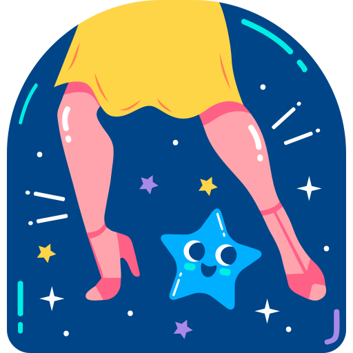 Dancing free sticker Dancing free sticker