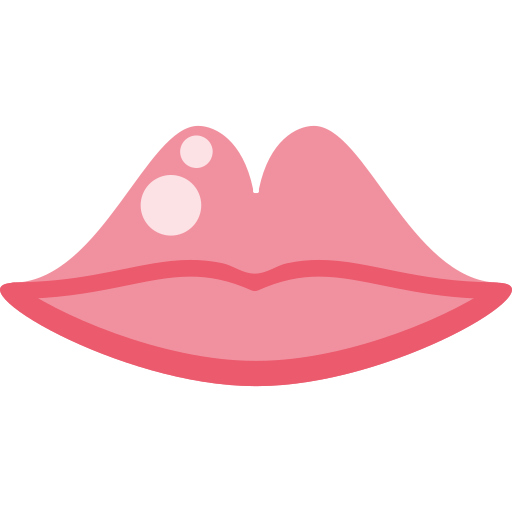 labios icono gratis