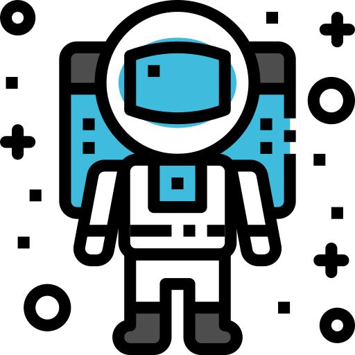 astronauta icono gratis