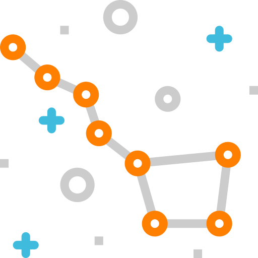 constelación icono gratis