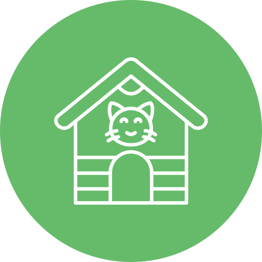 casa de mascotas icono gratis