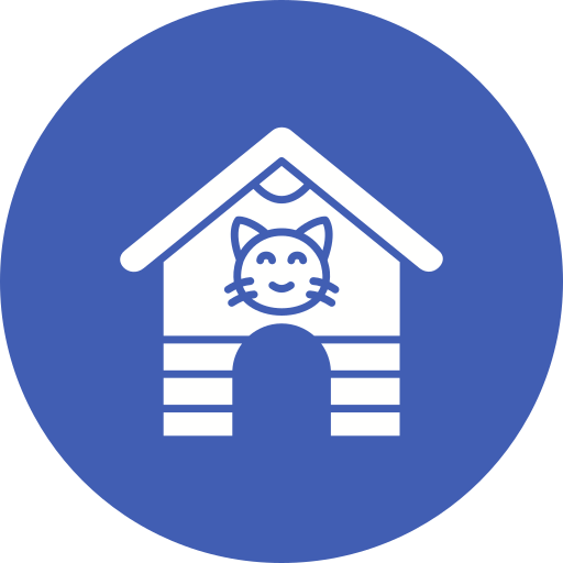Дом для домашних животных бесплатно иконка Дом для домашних животных бесплатно иконка